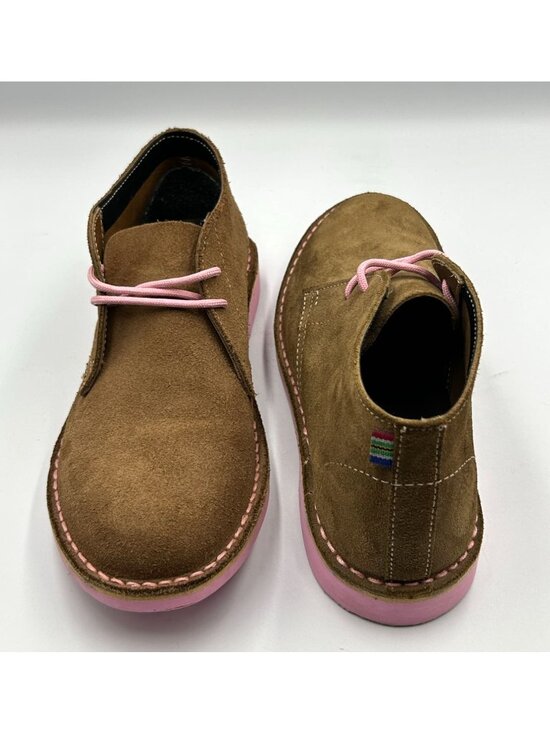 Veldskoen Tan Suede Heritage Uhambo Pink Sole Chukka Boot 8 Men’s/Women’s 10 main image 10